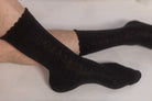 XL Foot Knockout Bouquet Bamboo Crew - Black