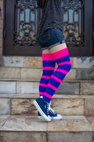Original Pride Thigh High Socks - Bisexual