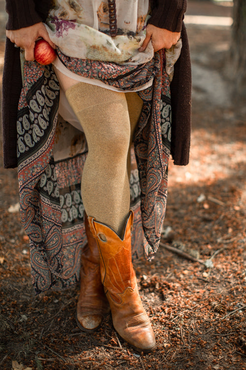 Extraordinary Thigh High - Mustard