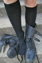 Old School Military Bootsocks - Black