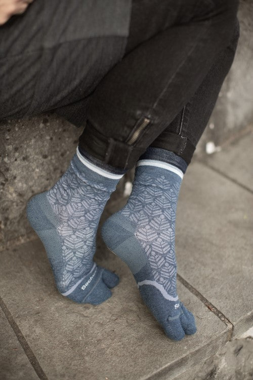 Bunion Relief Tabi Crew - Denim