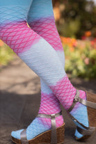 Mermaid Dip Dyed Extraordinary Thigh High - Trans