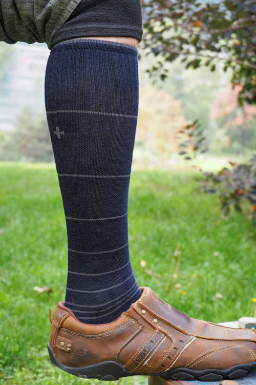 Men's Circulator Compression Knee High - Navy