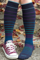 Circulator Compression Knee High - Navy 