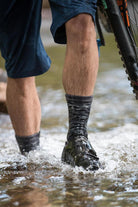 Crosspoint Camo Waterproof Socks - Grey