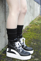 Cozy Slouch Socks - Black