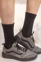 XL Foot Knockout Bouquet Bamboo Crew - Black