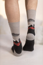 Portland Rose Crew Socks - Large