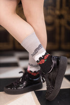 Portland Rose Crew Socks - medium