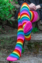 Longer Original Pride Stripes Tube Socks - Gilbert-Baker Rainbow