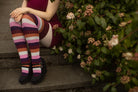 Pride Stripes Extraordinary Thigh High Socks - lesbian