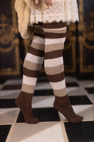 S'mores Stripes Thigh High