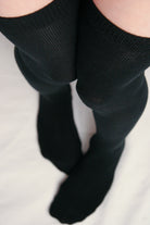 Solid Acrylic Over the Knee - Black