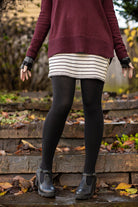 Signature Cotton Tights - Black