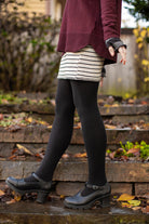Signature Cotton Tights - Black