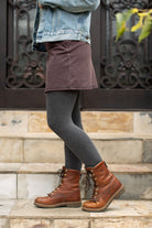 Signature Cotton Tights - Heather Graphite