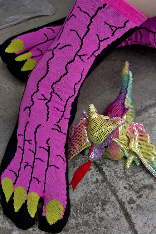 Godzilla Tabi Socks - Black