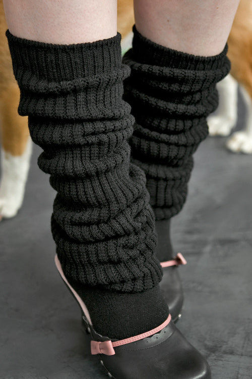 Harajuku Scrunchy Socks - Black
