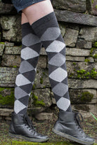Harlequin Diamond OTK - Dark Charcoal/Charcoal/Grey