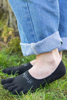 Lightweight Hidden Toe Socks - Black