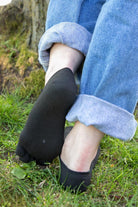 Lightweight Hidden Toe Socks - Black 