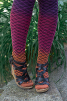 Mermaid Dip Dyed Extraordinary Thigh High - Sunset