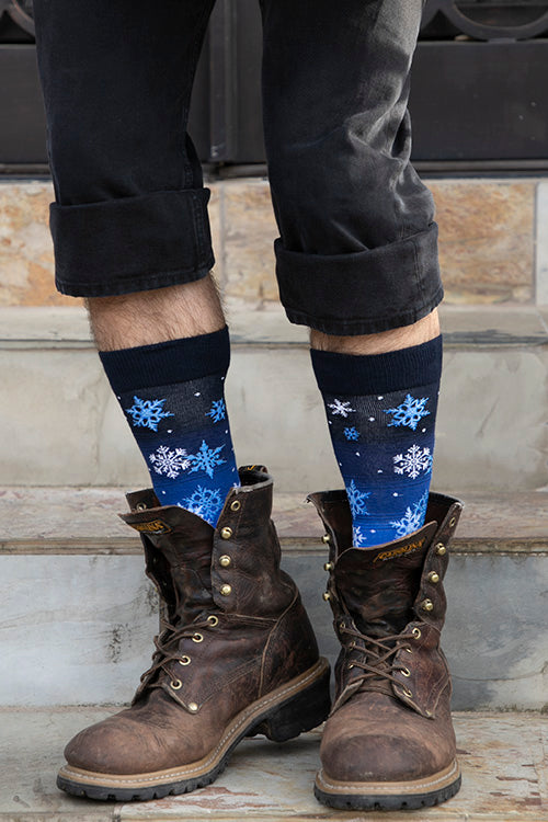 Snowflakes Crew - Large