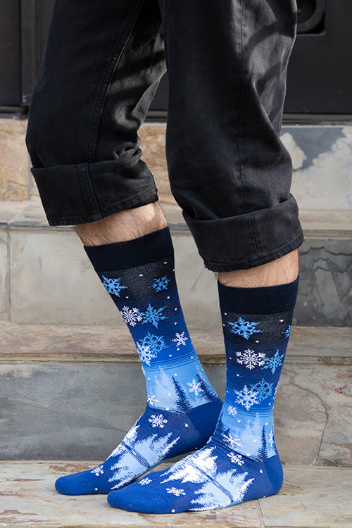 Snowflakes Crew - Large