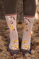 Forest Mushrooms Crew - Heather Mushroom - Medium