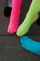 Opaque Nylon Stockings - Neon Pink, Neon Green, Neon Blue group photo