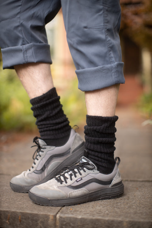 SD Cotton Bootsocks - Black