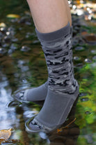 Crosspoint Camo Waterproof Socks - Grey