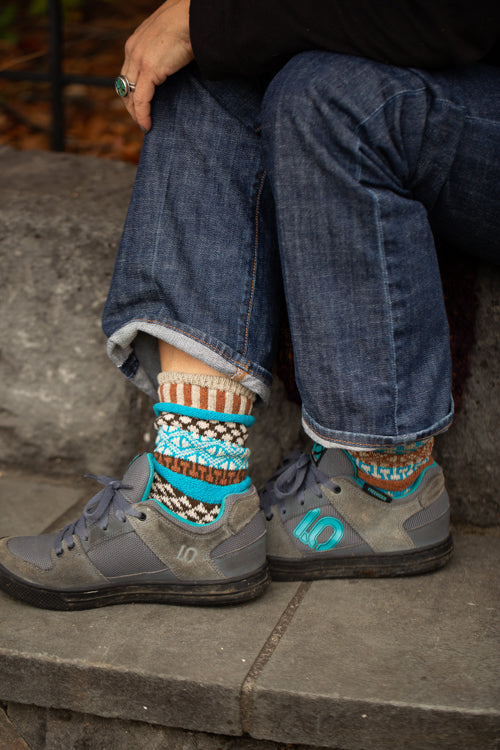 Walnut Wool Crew