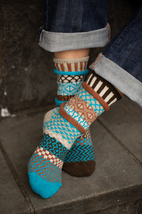 Walnut Wool Crew