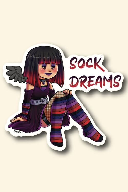Nightshade Angel Sticker