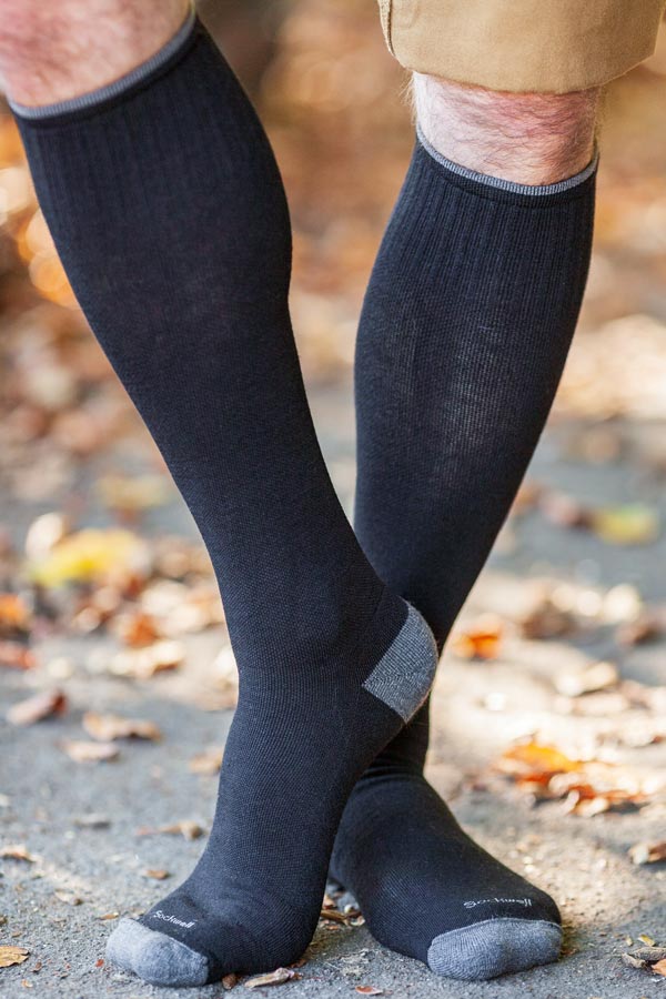 Men's Elevation Compression Knee High - Black 