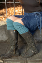Harajuku Scrunchy Socks - Ocean