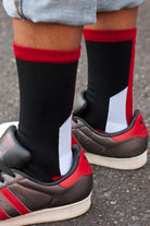 Team Spirit Socks - Black & Red - large