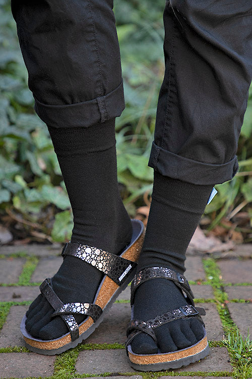 Wool Classic ToeToe Socks - Black 
